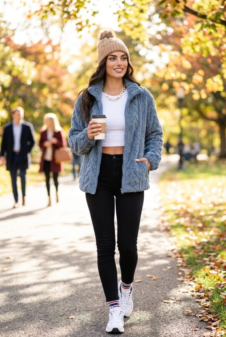 Warm Winter Coats: Fleece, Sherpa and Faux Fur